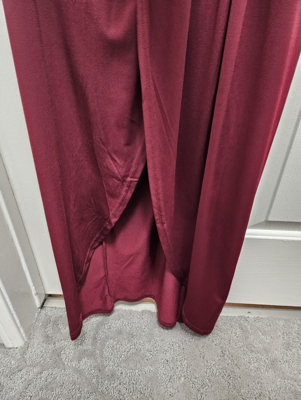 Burgundy dress size xs beautiful by Venus For Prom,dinner, Date Night, Etc. - Picture 6 of 12